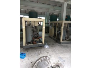 惠州空压机维修现场